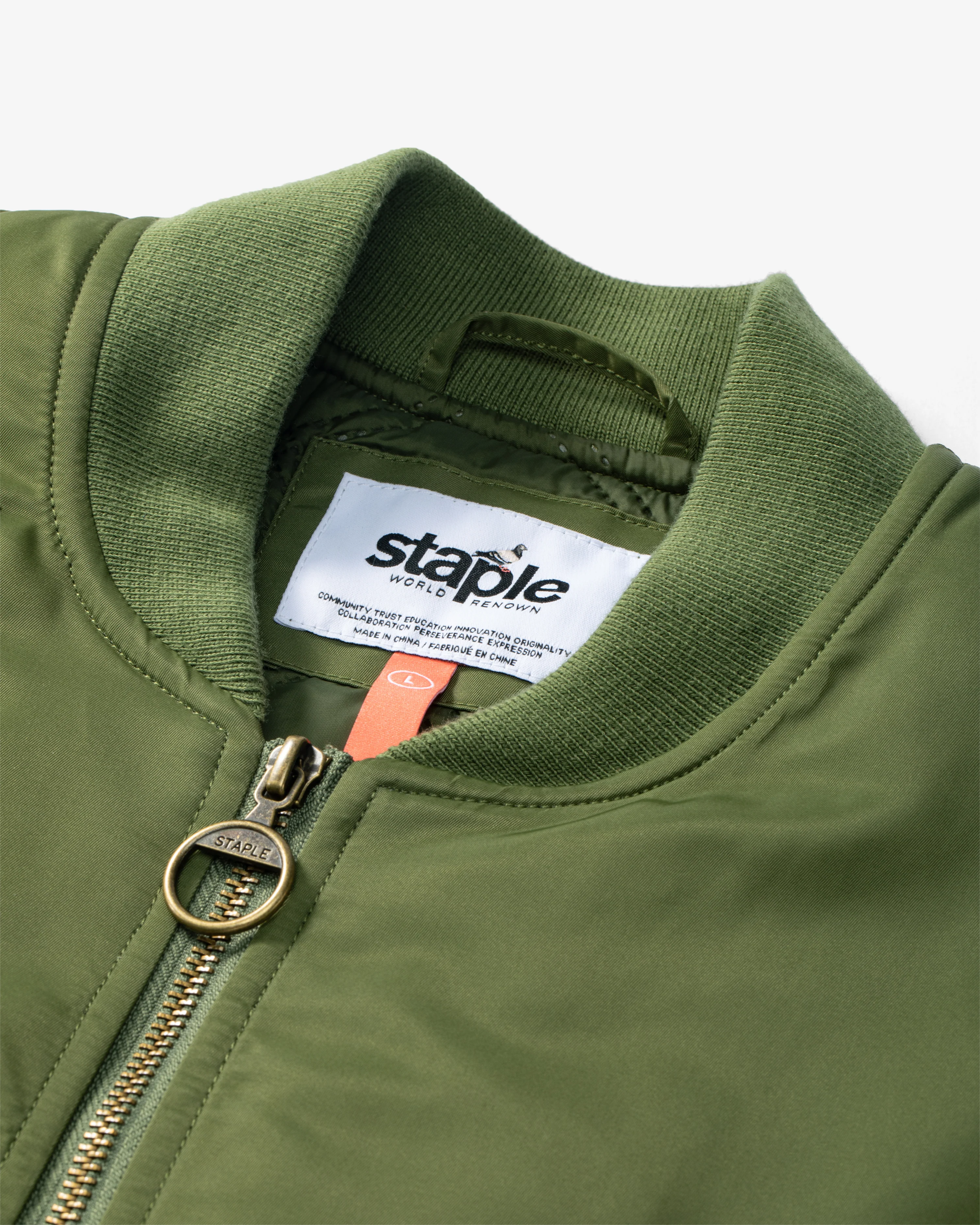 Pigeon Logo Bomber Jkt - Image 8