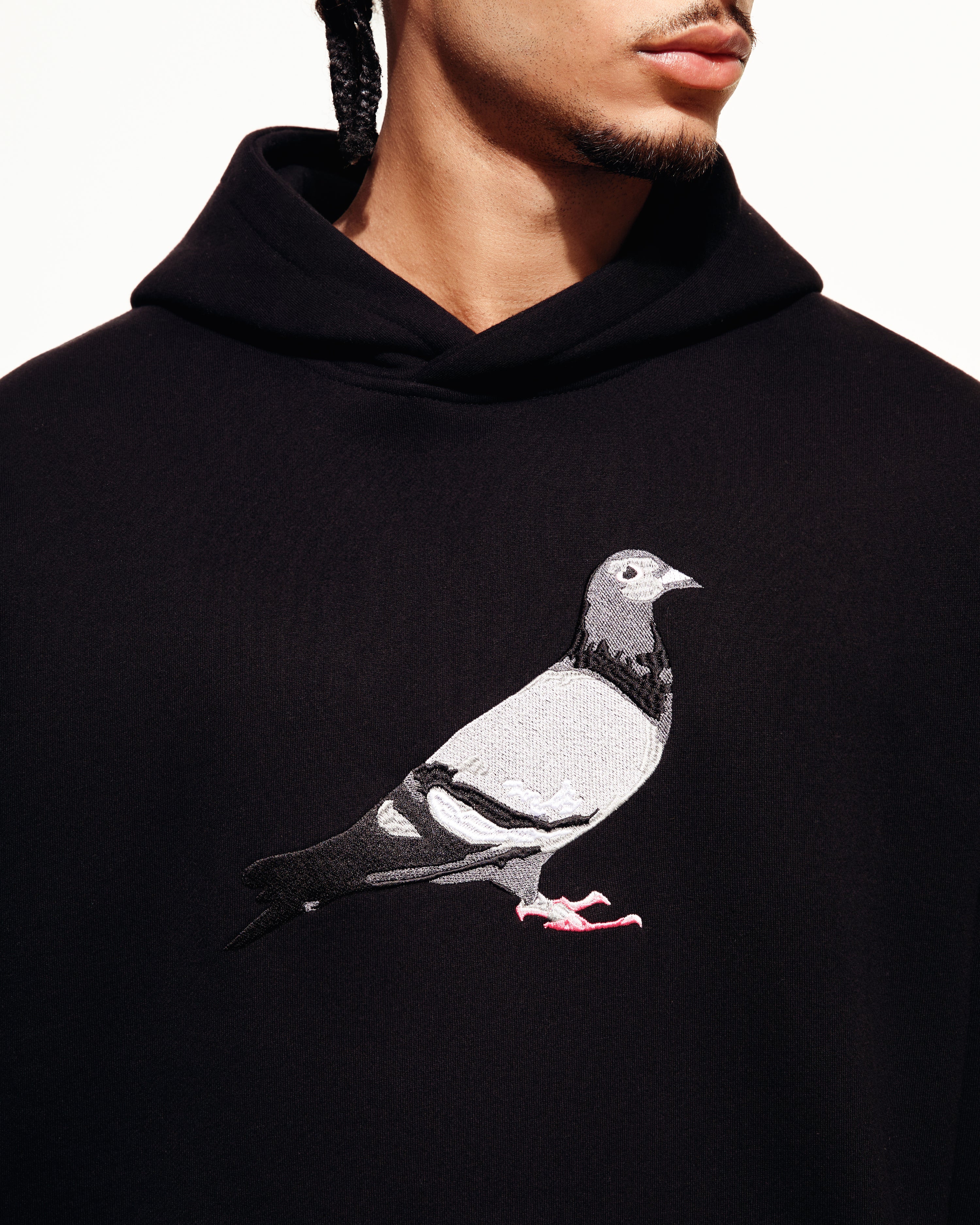 Pigeon Logo Hoodie - Image 4