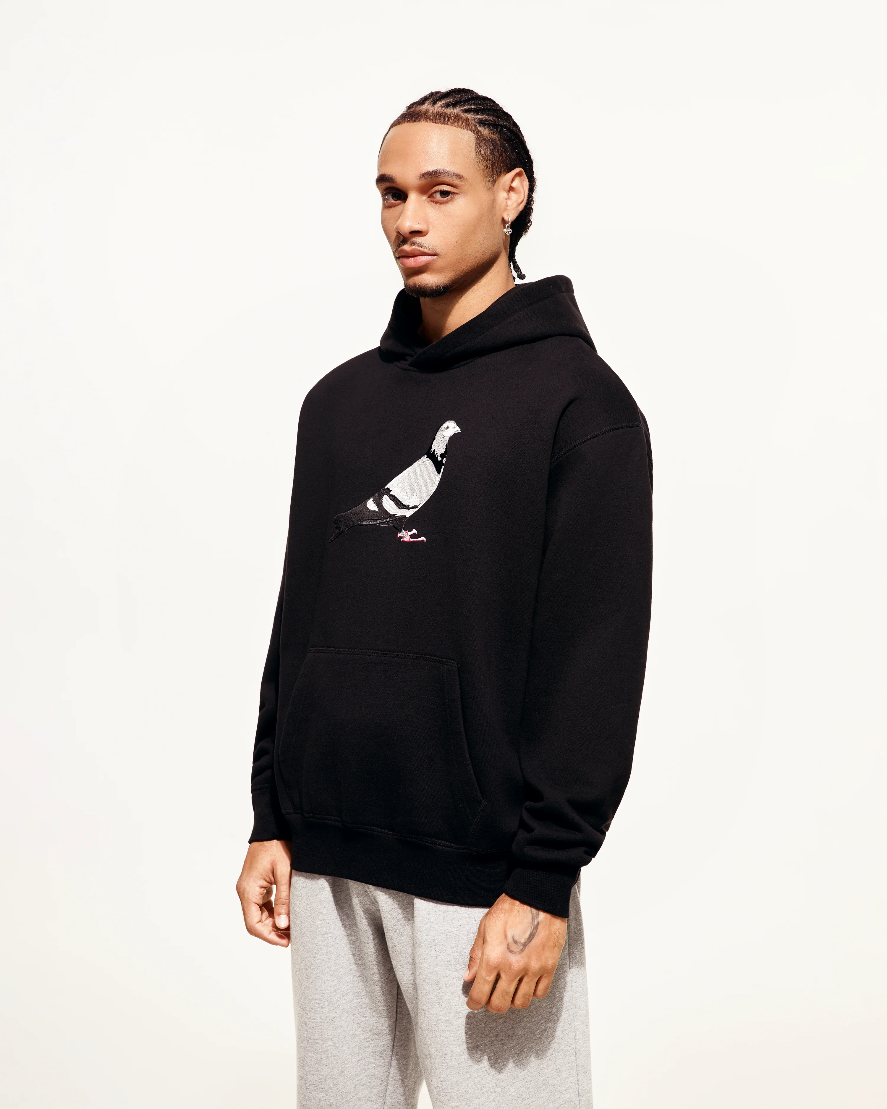 Pigeon Logo Hoodie - Image 5