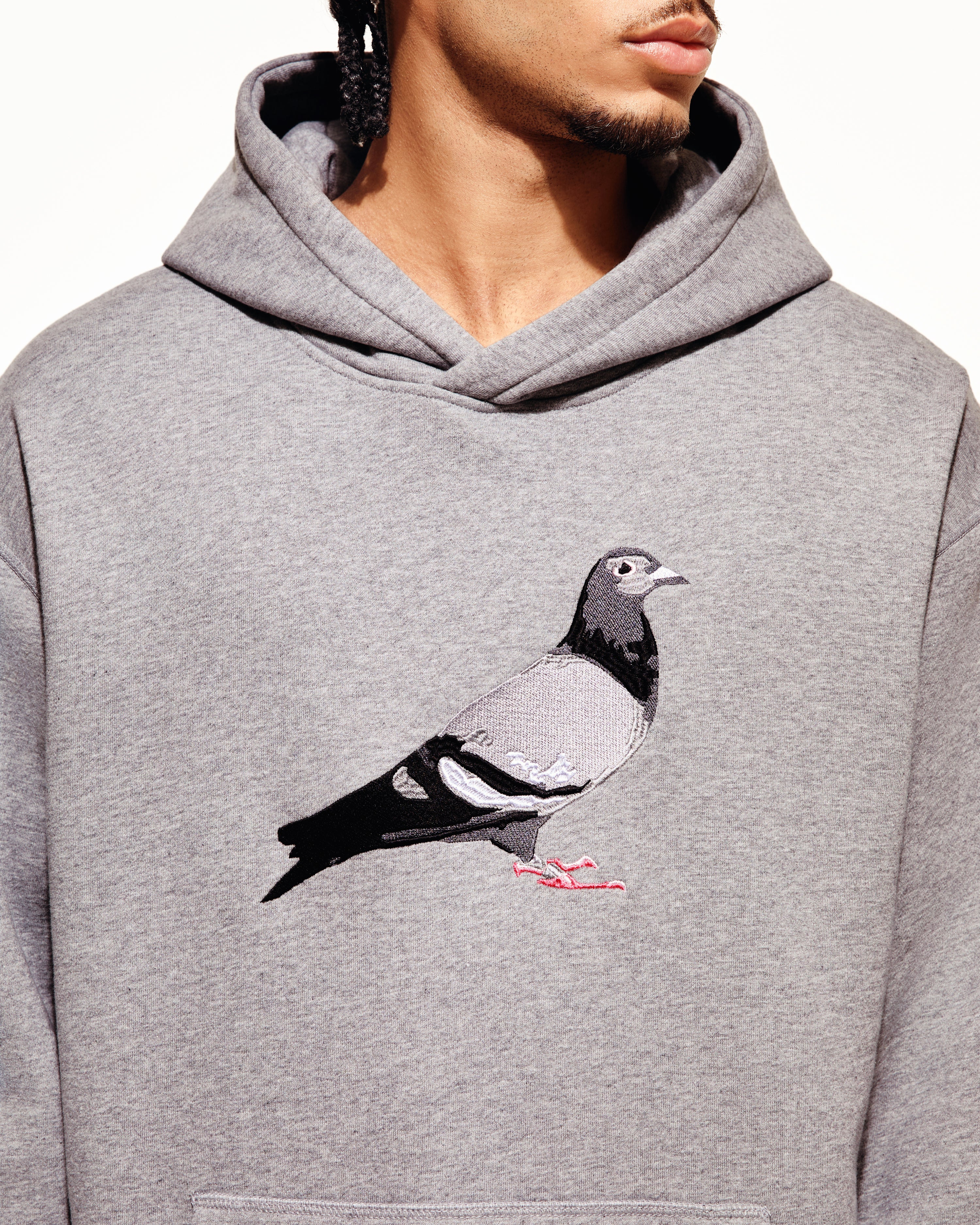 Pigeon Logo Hoodie - Image 5