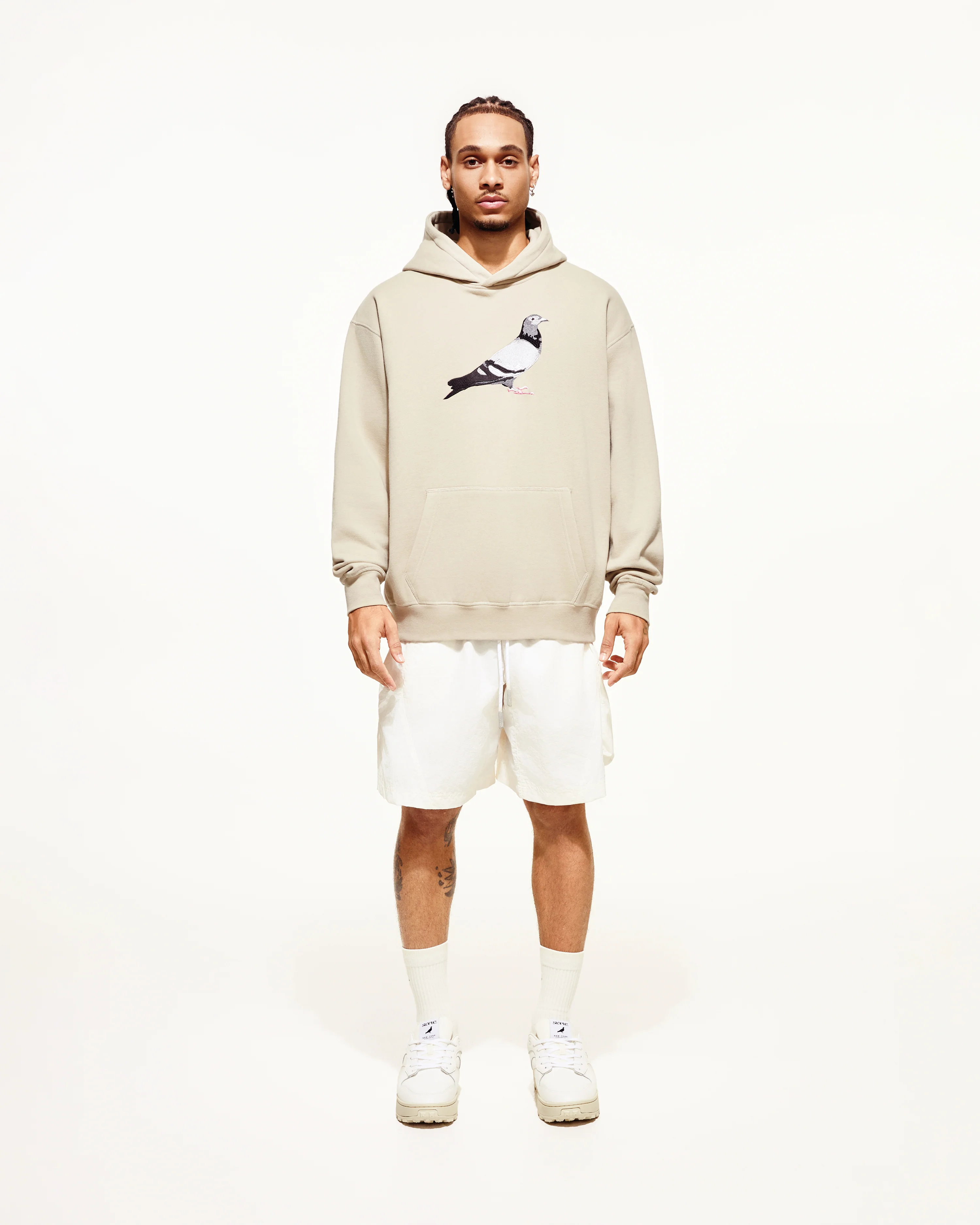 Pigeon Logo Hoodie - Image 4