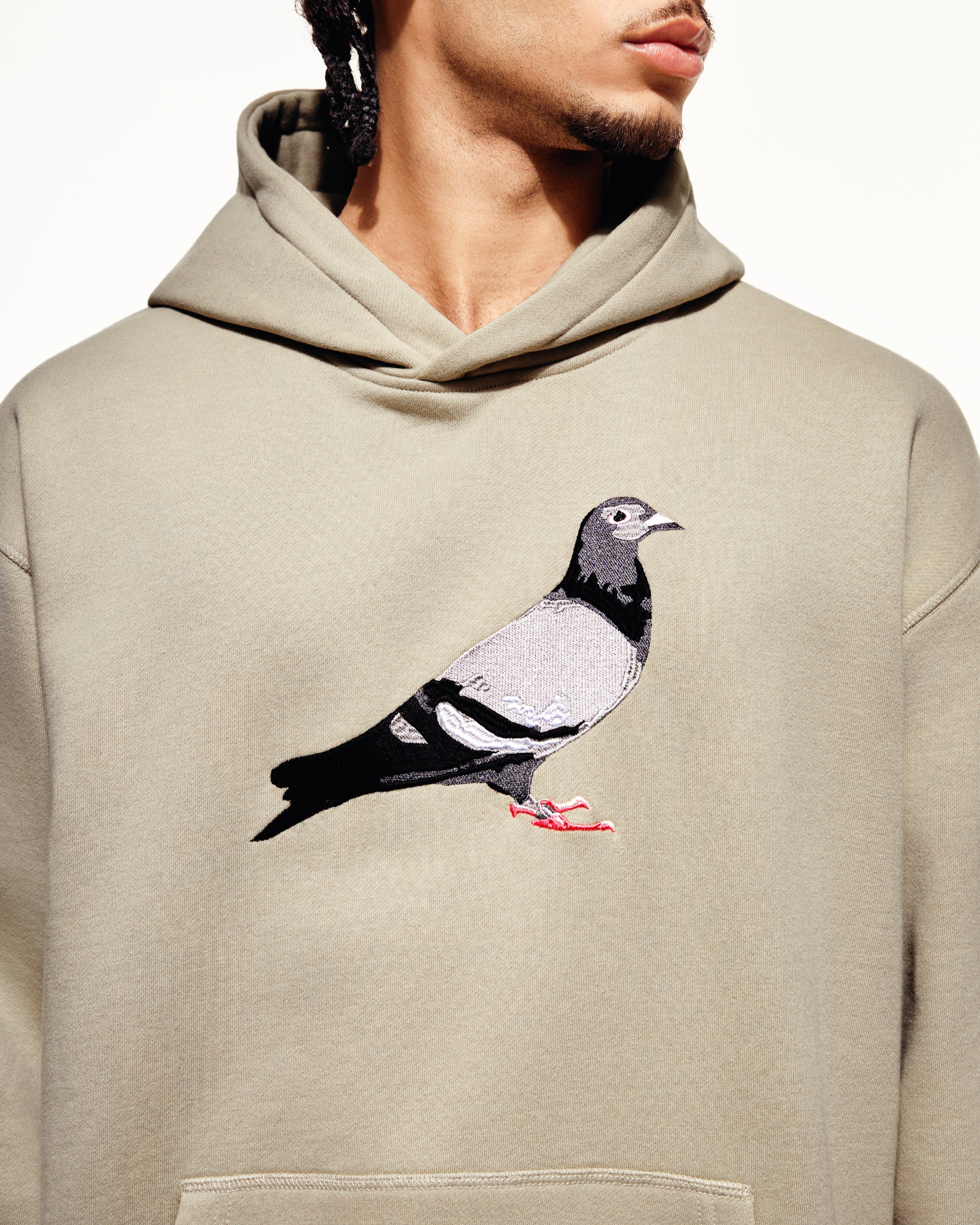 Pigeon Logo Hoodie - Image 6